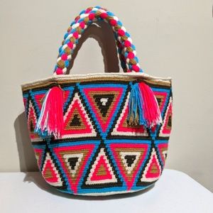 Wayuu Tote Bag/ Authentic 100% / Handmade Bags